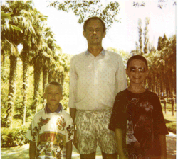 Виктор Скумин и его сыновья Андрей и Максим, 1997 г. Victor Skumin. 